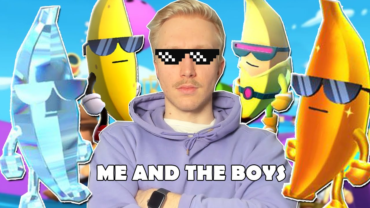 Avasin Kaikki BANAANISKINIT 🍌 |  1V1 Katsojaa Vastaan VAHINGOSSA?! 😂 | Stumble Guys Suomi