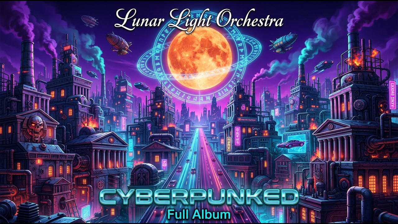 Synthwave Orchestral Rock - Cyberpunked Complete Album