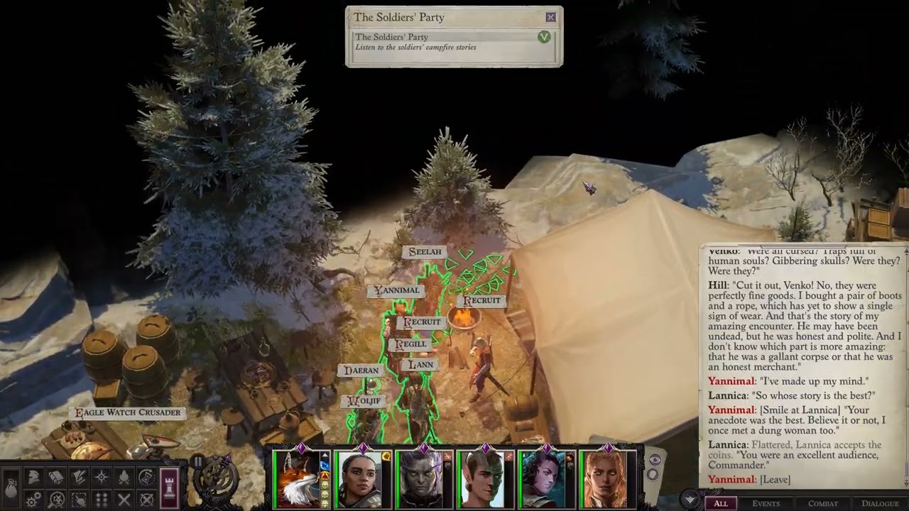 Pathfinder: Wrath of the Righteous - Soldiers' Party