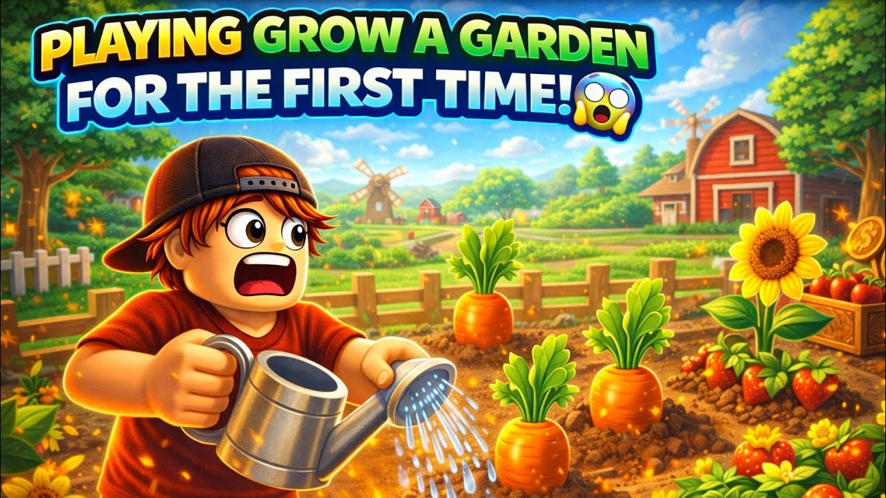 Beginner in Grow a Garden! | Roblox Gameplay
