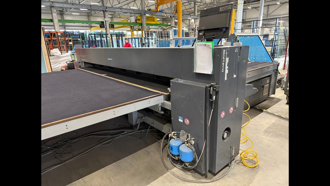 GlassBaltic | Laminated glass cutting line, BOTTERO 536 LAM/37 + 101C BLM-J