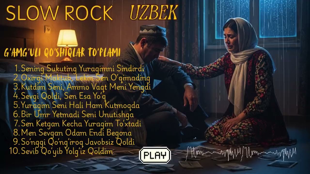 Yo‘qotilgan Tunlar Va Singan Yurak | Uzbek Slow Rock