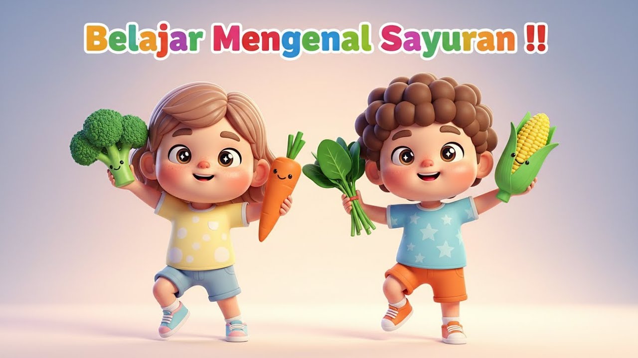 Belajar Mengenal Sayur-Sayuran 🥦🥕 | Lagu Edukasi Anak Ceria Bareng Luri & Nico | LURNIC