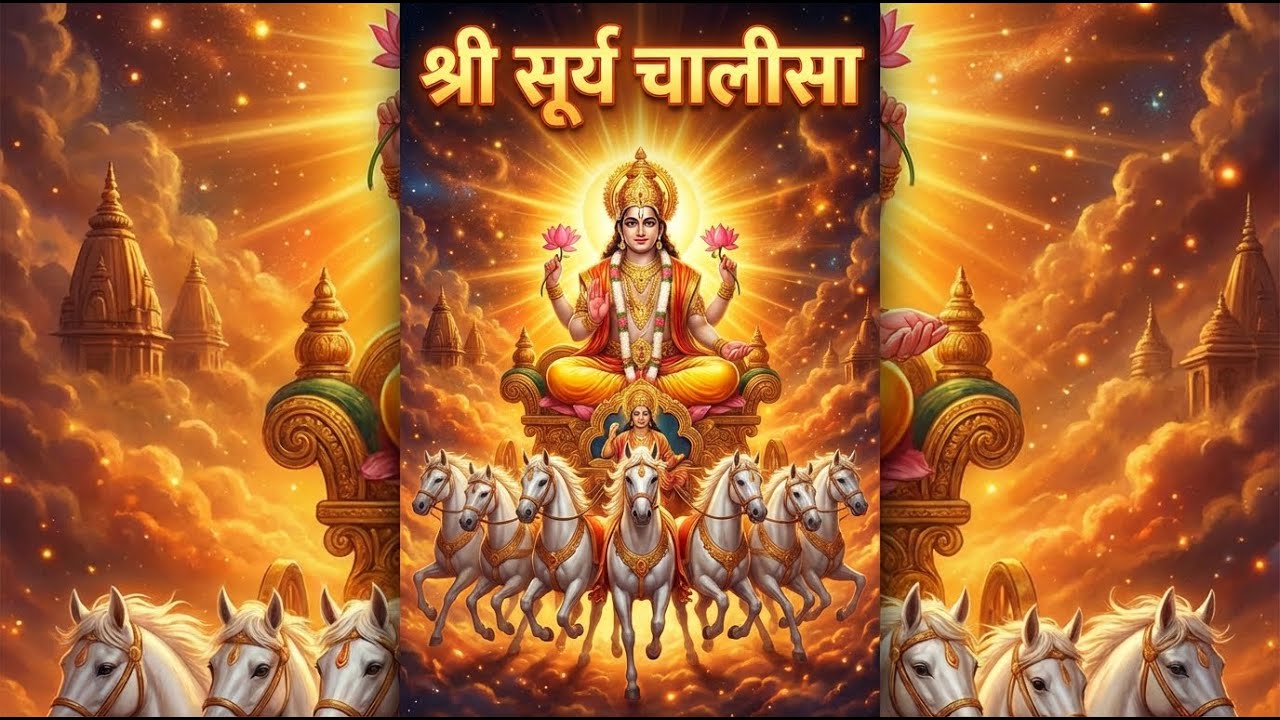 श्री सूर्य चालीसा | Surya Chalisa with Doha | सूर्य देव की कृपा | Powerful Mantra