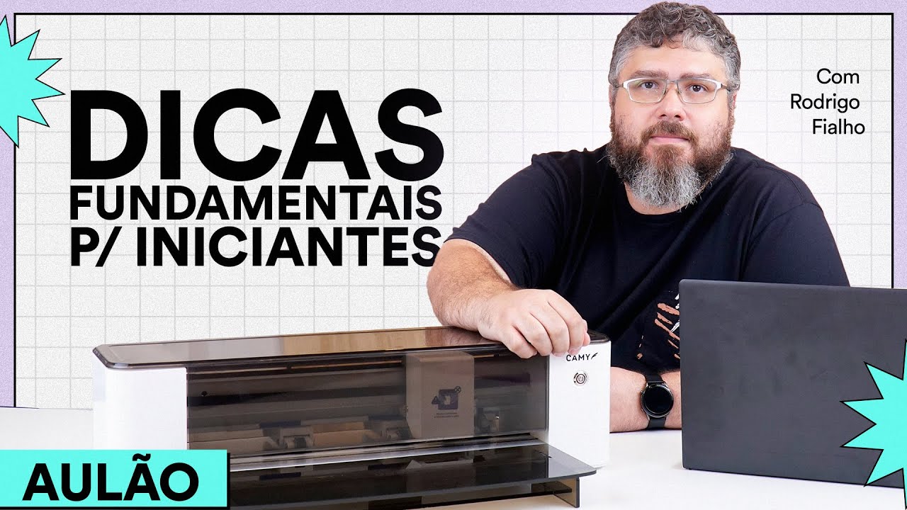 Aulão #45: É iniciante? Super Dicas para começar com a sua Plotter Profissional