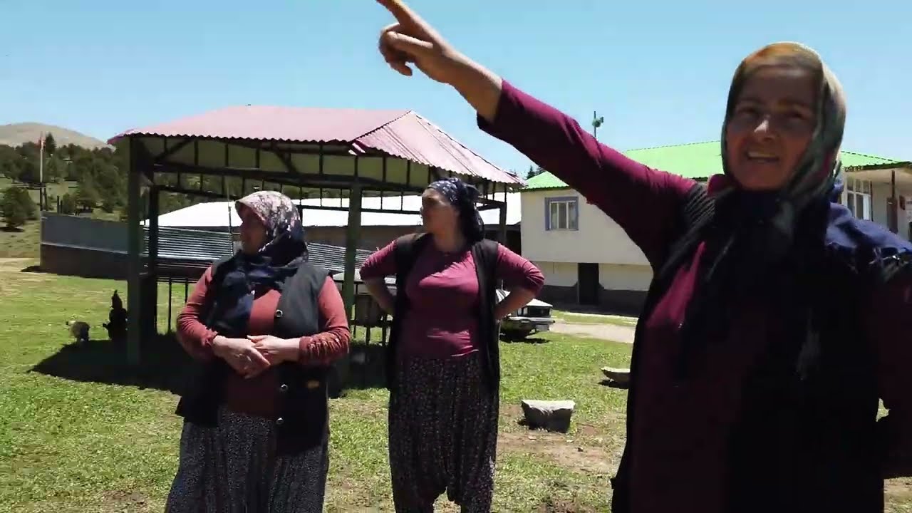 Kürebeli Mezdalı Dere Halakası, Yaylada Doğal Yaşam İlçe Merkezinden Daha Hareketli