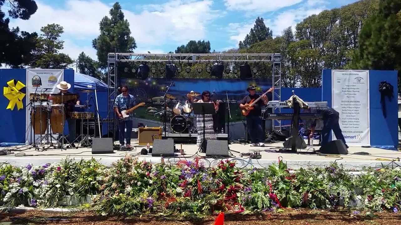 THE GROOVE LINE FEATURING PEPE MARQUEZ @ THE 63RD ANNUAL LOMPOC CA. FLOWER FESTIVAL/FULL CONCERT.