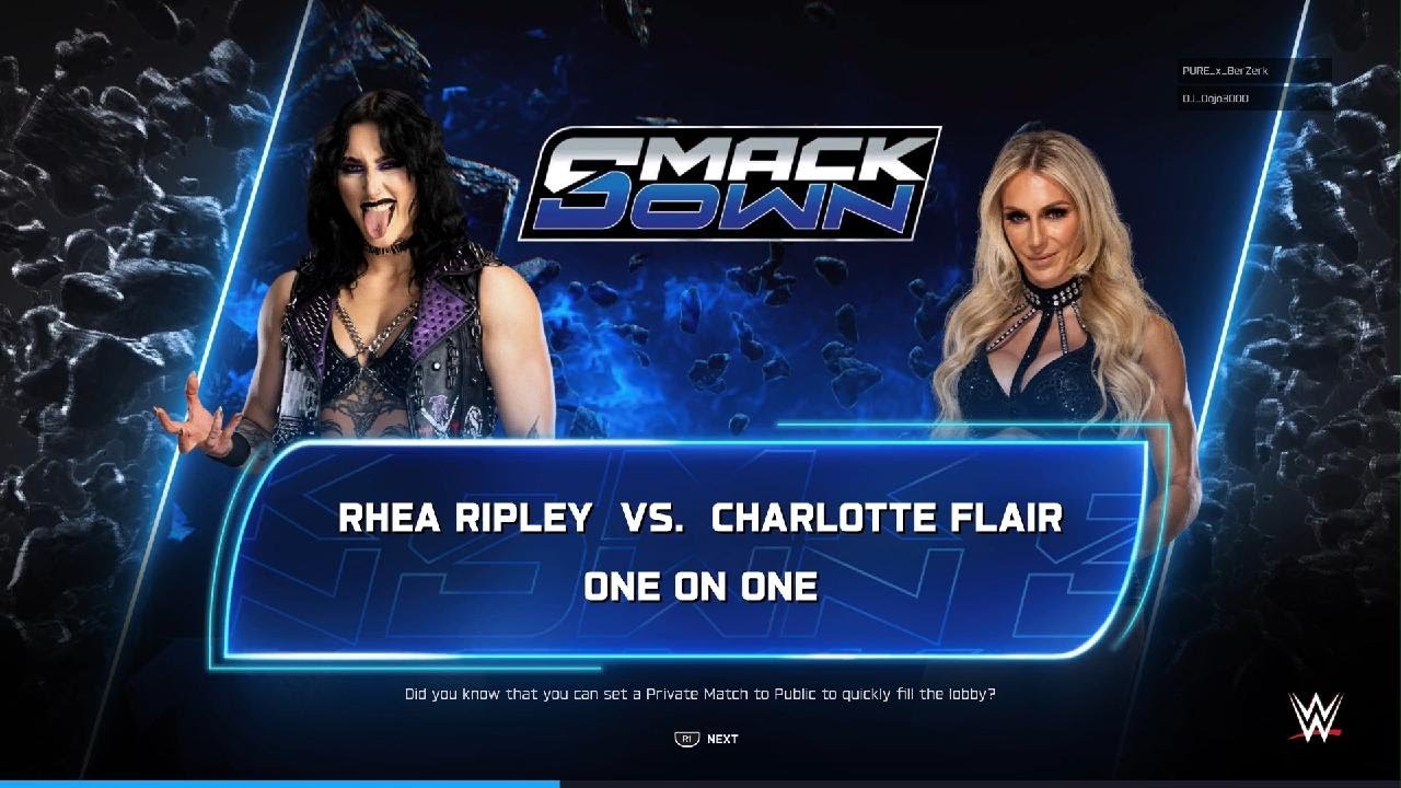 RVS SD Charlotte vs Rhea