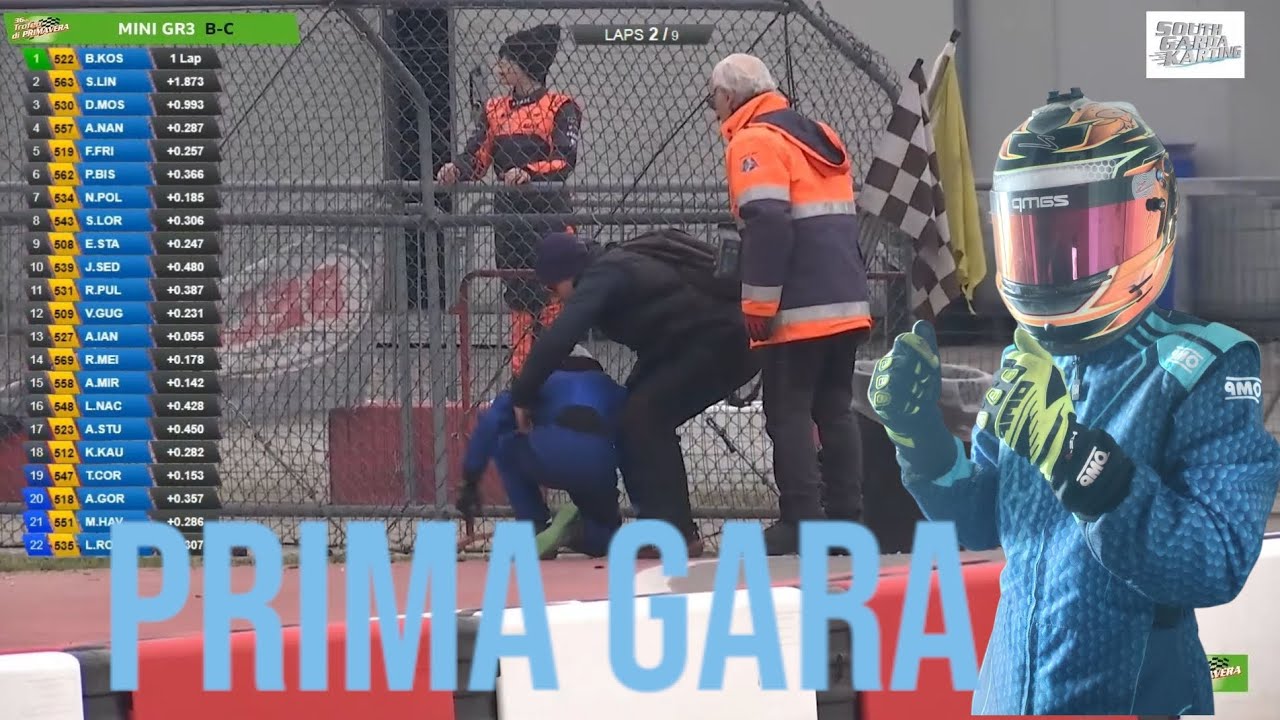 prima gara della stagione (trofeo di primavera) col botto!!!