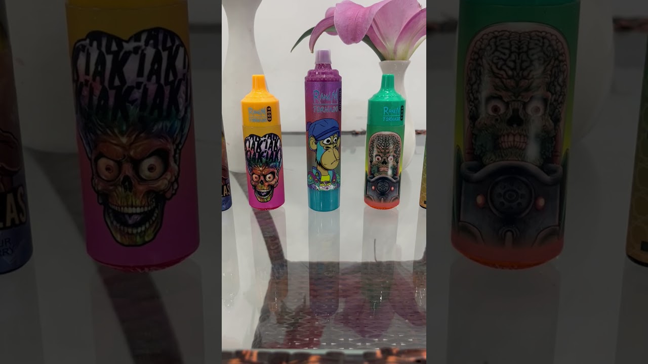 🔥RandM Tornado 7000 Puffs 9000 puffs 15000 puffs disposable original vape🔥Great #asmr #shortvideo