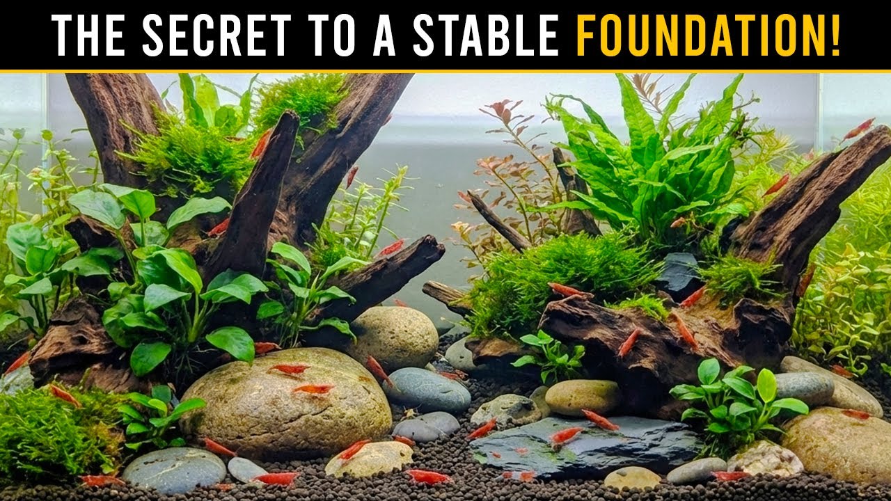 Hardscape & Softscape: Where EVERY Balanced Aquarium Starts!