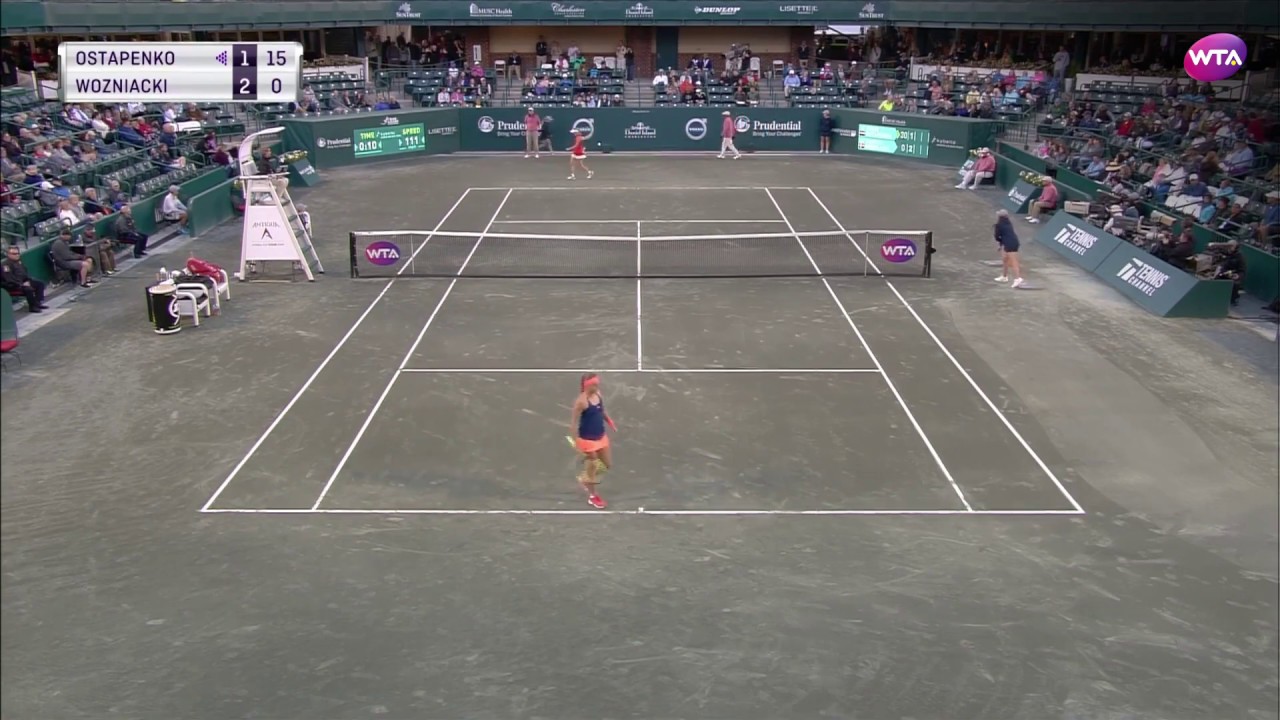2017 Volvo Car Open Quarterfinal | Jelena Ostapenko vs Caroline Wozniacki | WTA Highlights