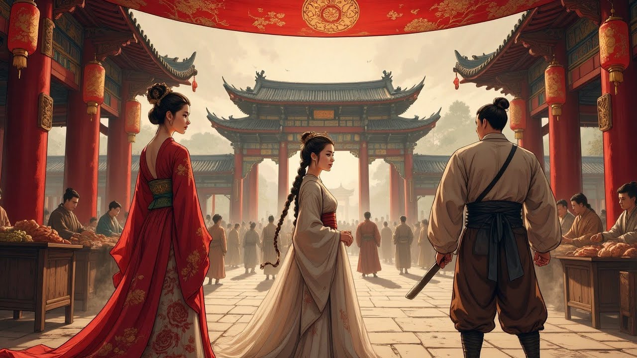 [AI Ficción]  Antes de la boda, la hija legítima regresó y tomó el compromiso con el Marqués...