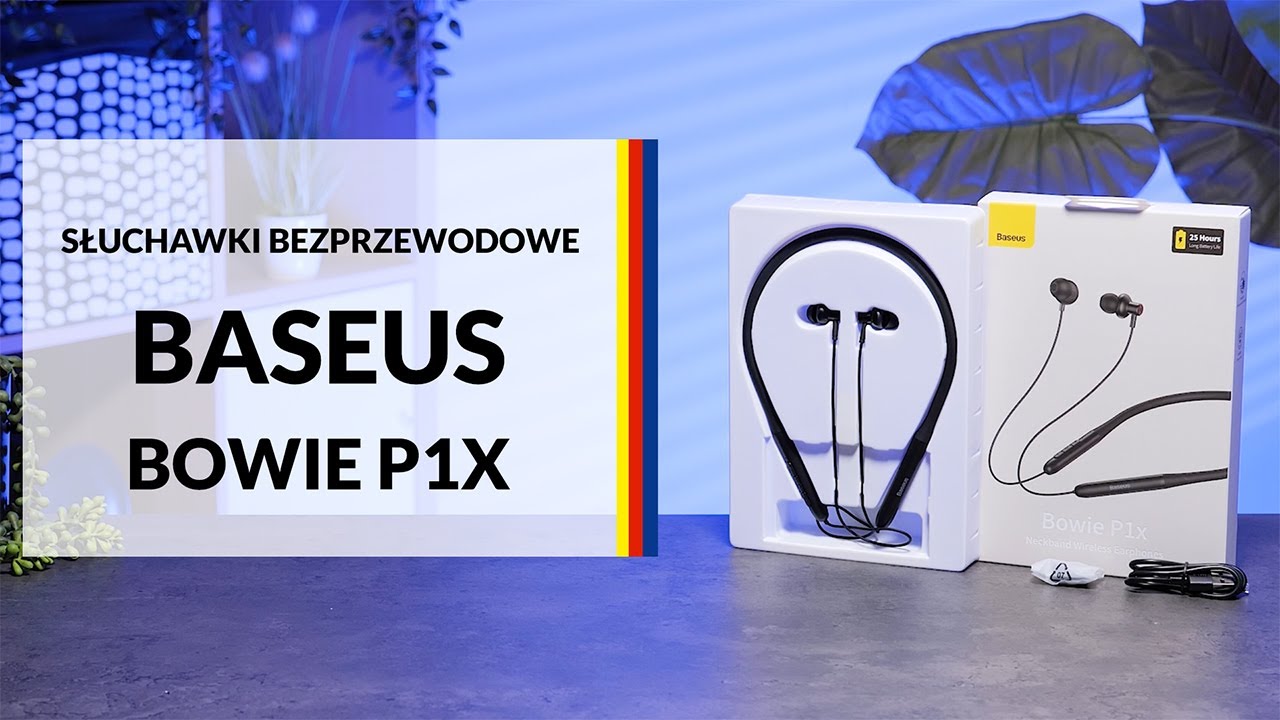Słuchawki bezprzewodowe Baseus Bowie P1x &ndash; dane techniczne &ndash; RTV EURO AGD