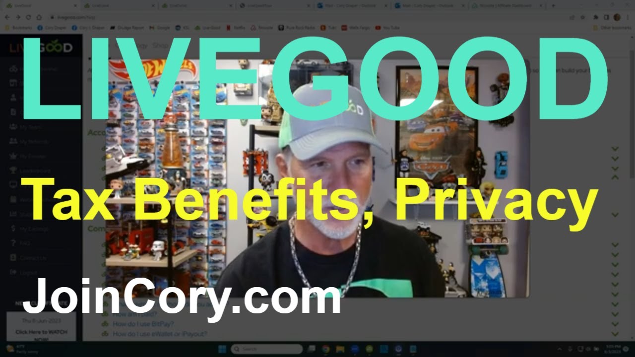 LiveGood Operate Under Company Name, Tax Benefits, Privacy