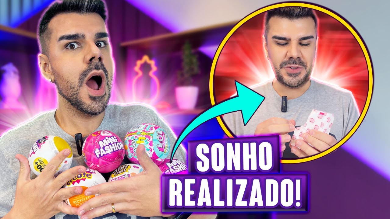 ABRINDO AS BOLOTAS SURPRESA QUE GANHAMOS DOS INSCRITOS DO CANAL! MINI BRANDS FASHION! - Titi Fabri