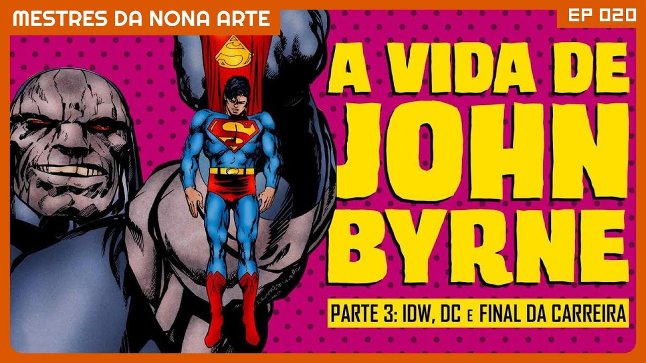 Fase mais conturbada da vida de JOHN BYRNE! Fanfic de X-Men, fotonovelas e polêmicas