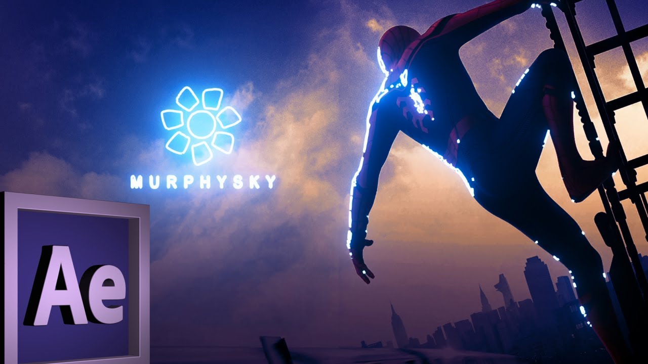 Spider-Man Far From Home Motion Tracking | After effect Tutorial | Murphysky