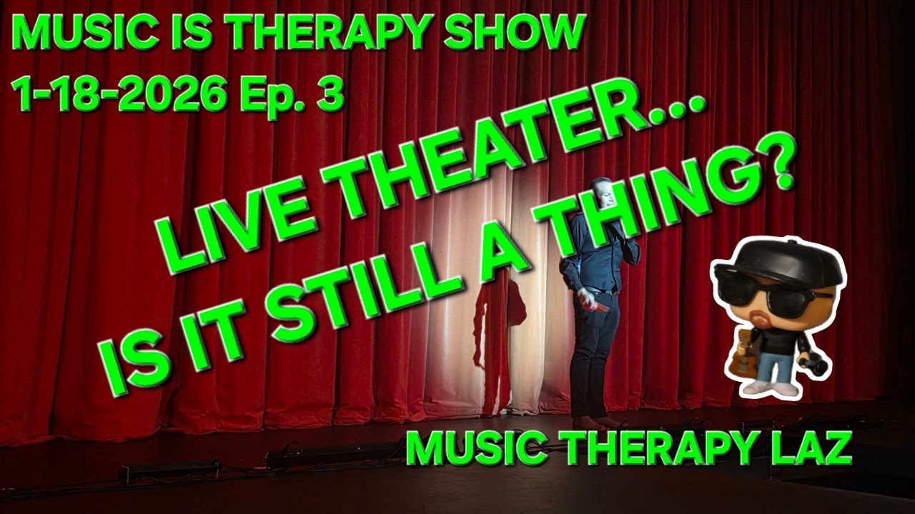 IN THE AGE OF AI... LIVE THEATER IS GOOD THERAPY!
