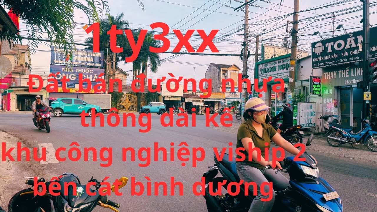 Bán đất 5x68 thổ cư 60m đường nhựa tại bến cát bình dương