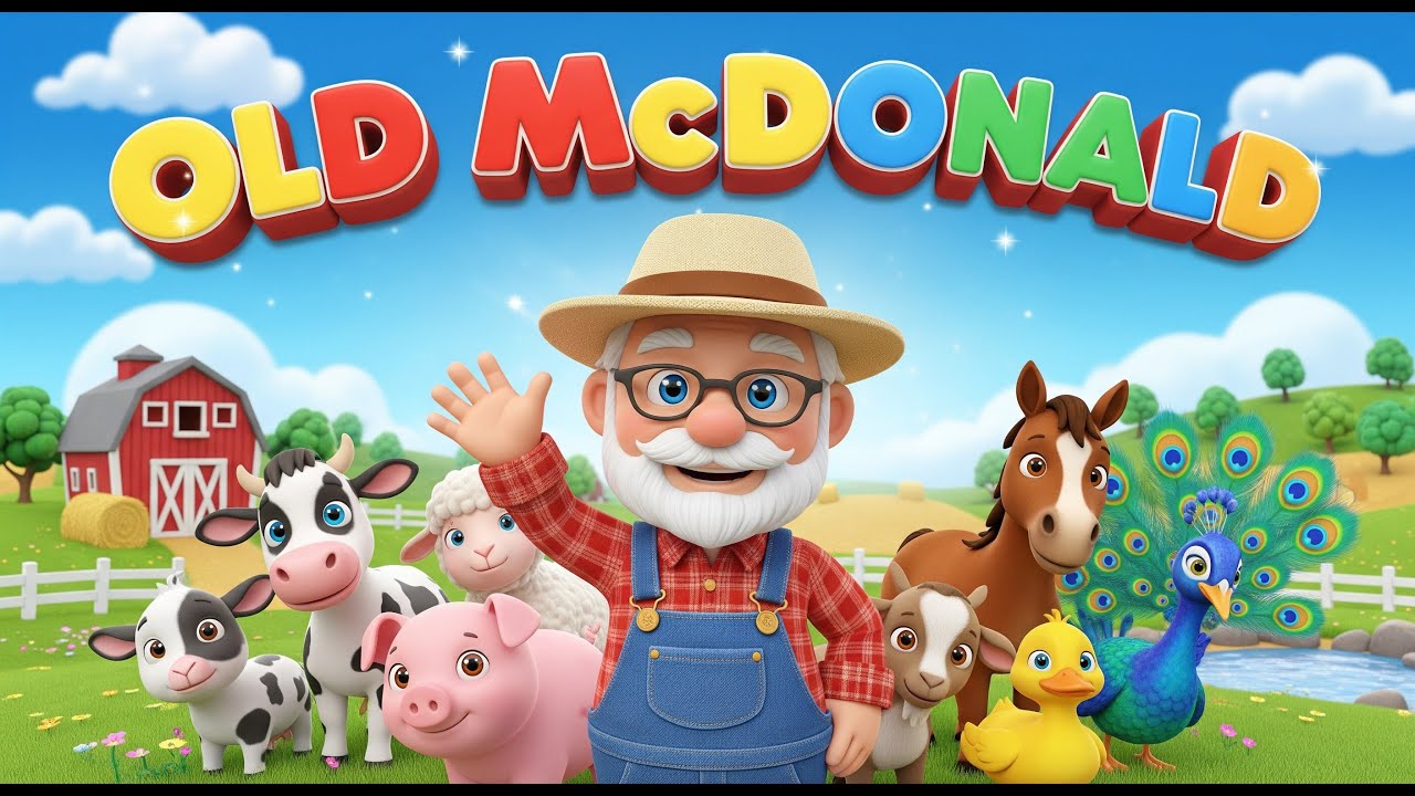 Old McDonald | Nursery Rhymes | Super Simple | Giggle Gummy