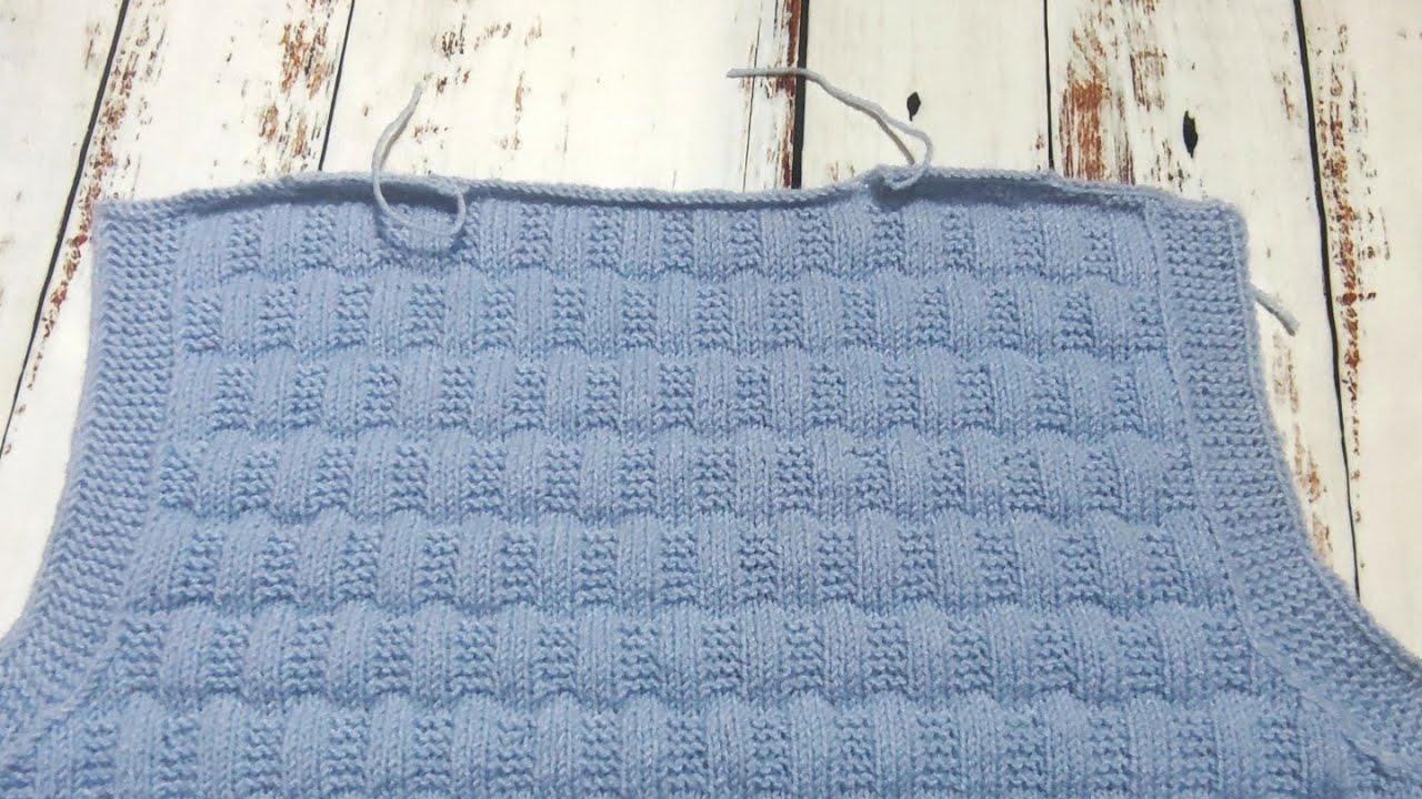 Yelek Arka Omuz Kesimi Ve Ense Kesimi / Yelek Modelleri - Örgü Modelleri