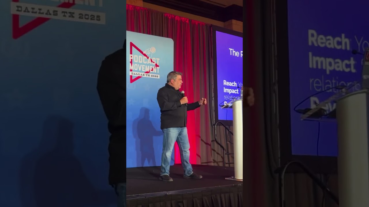 ✨ Yesterday at Podcast Movement in Dallas, I had the incredible opportunity to present on one of my