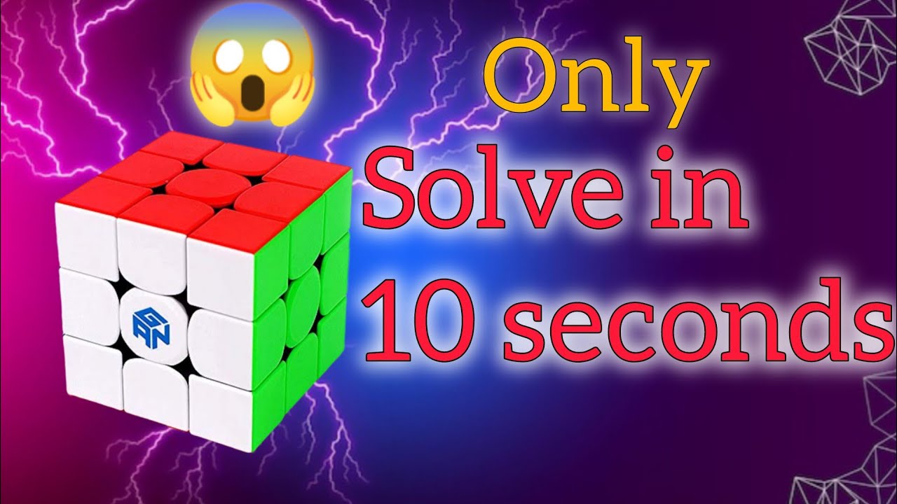 Rubix's cube solve in 10 seconds 😎😎#virral#viralvideo