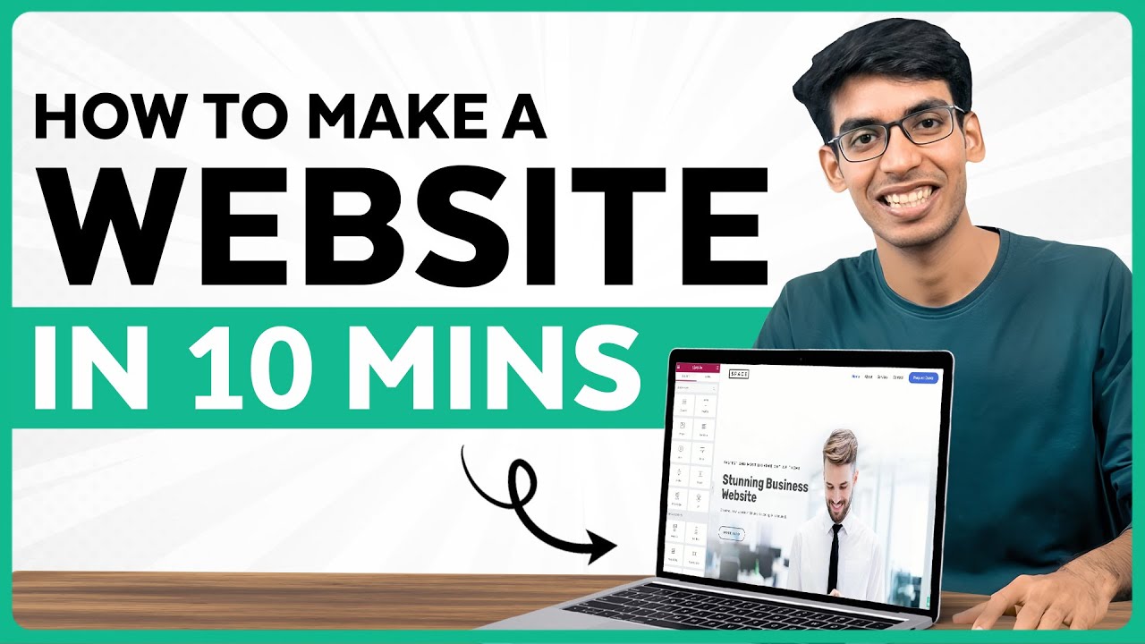 How to Make a Website in 10 mins - 2025 Simple & Easy