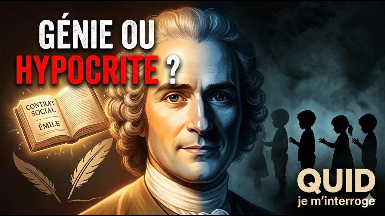 HISTOIRE: LE PLUS GROS HYPOCRITE DE L'HISTOIRE ? Le paradoxe Jean-Jacques Rousseau ! 😱