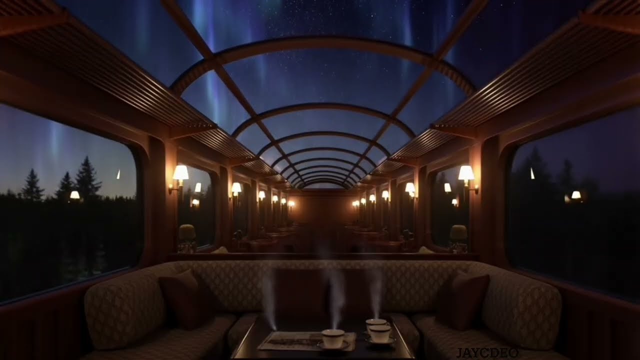 Luxury night train ASMR 10 hours