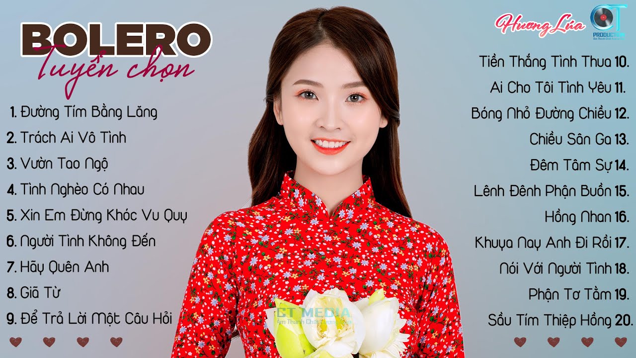 Nhạc Trữ Tình Bolero Chọn Lọc Hay Nhất 2025 - LK ĐƯỜNG TÍM BẰNG LĂNG x TRÁCH AI VÔ TÌNH
