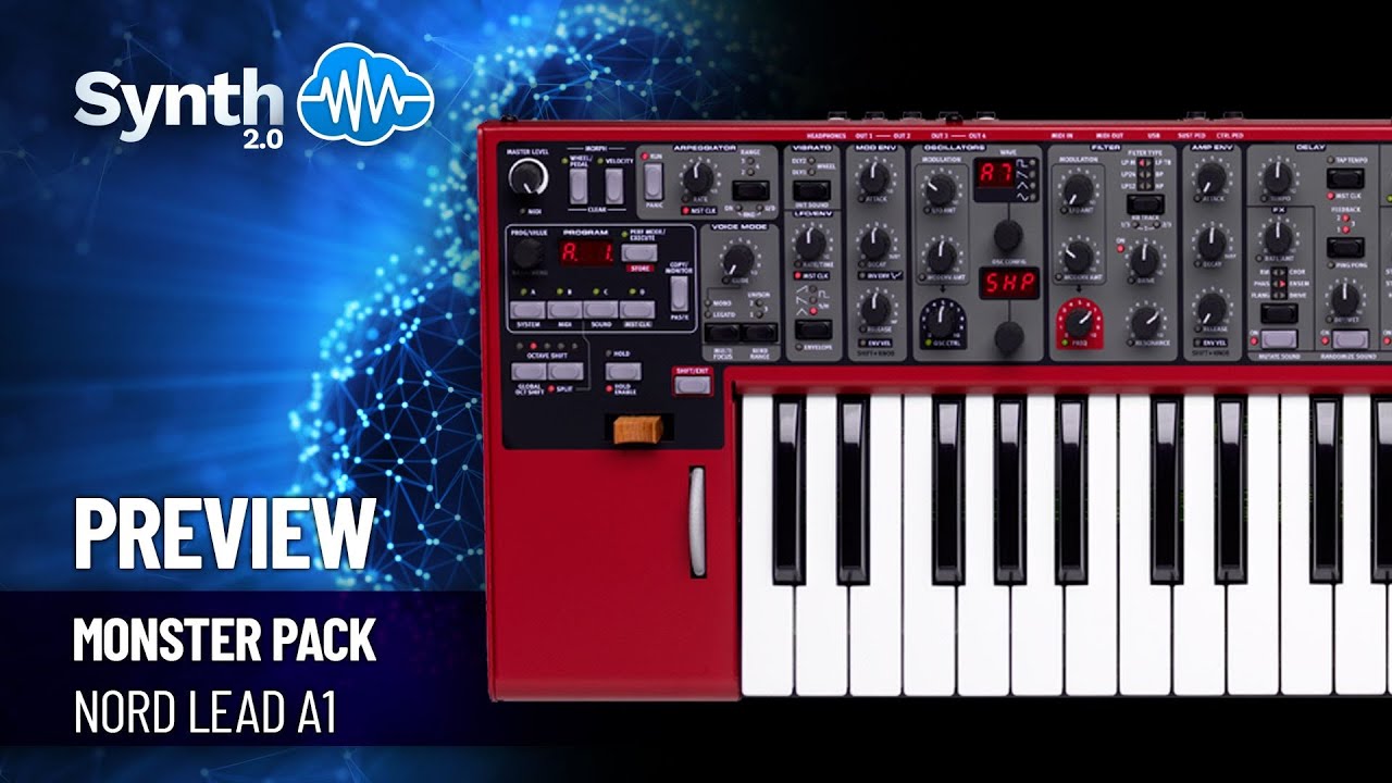 NORD LEAD A1 ♫ 30 Custom Sounds ► Monster Pack V1 Sound Bank | PREVIEW