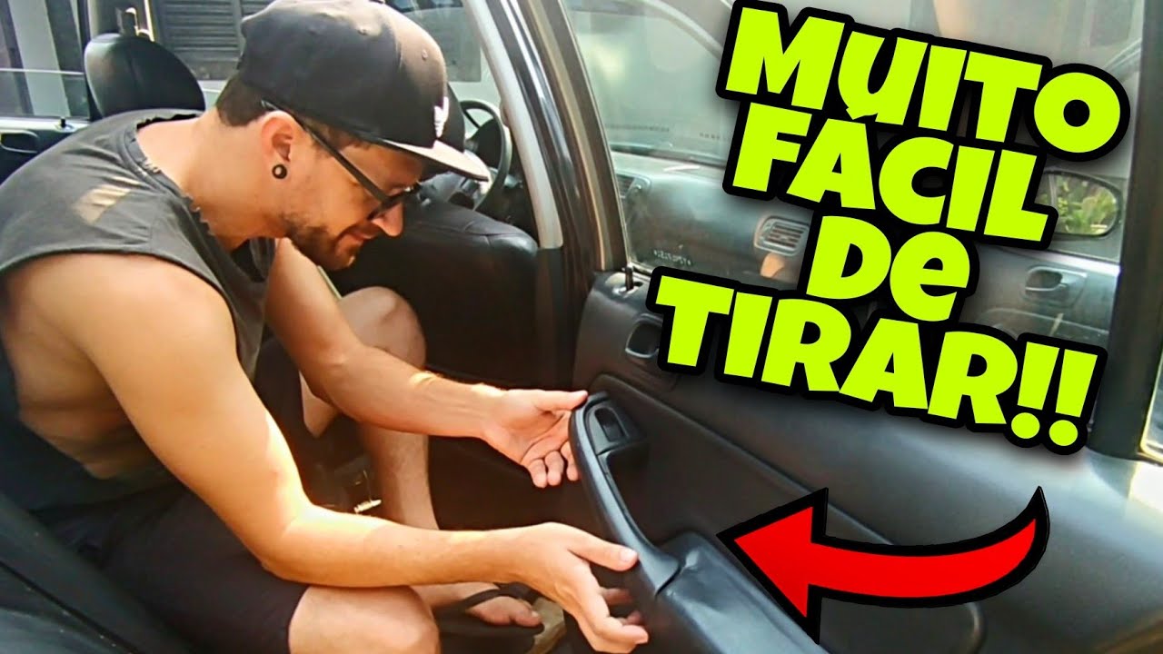 como desmontar forro de porta Civic 96/00