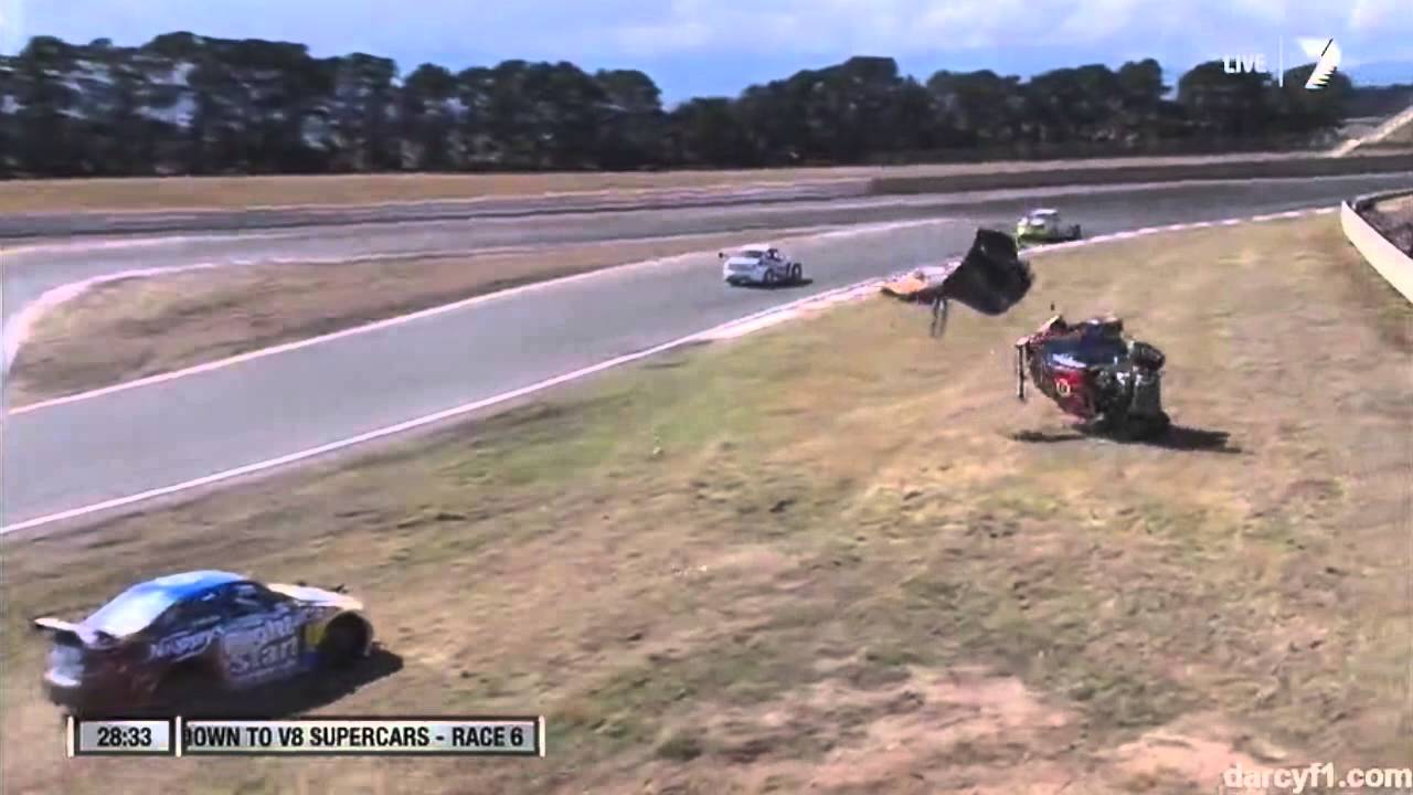 Top 10 Aussie Racing Car Crashes