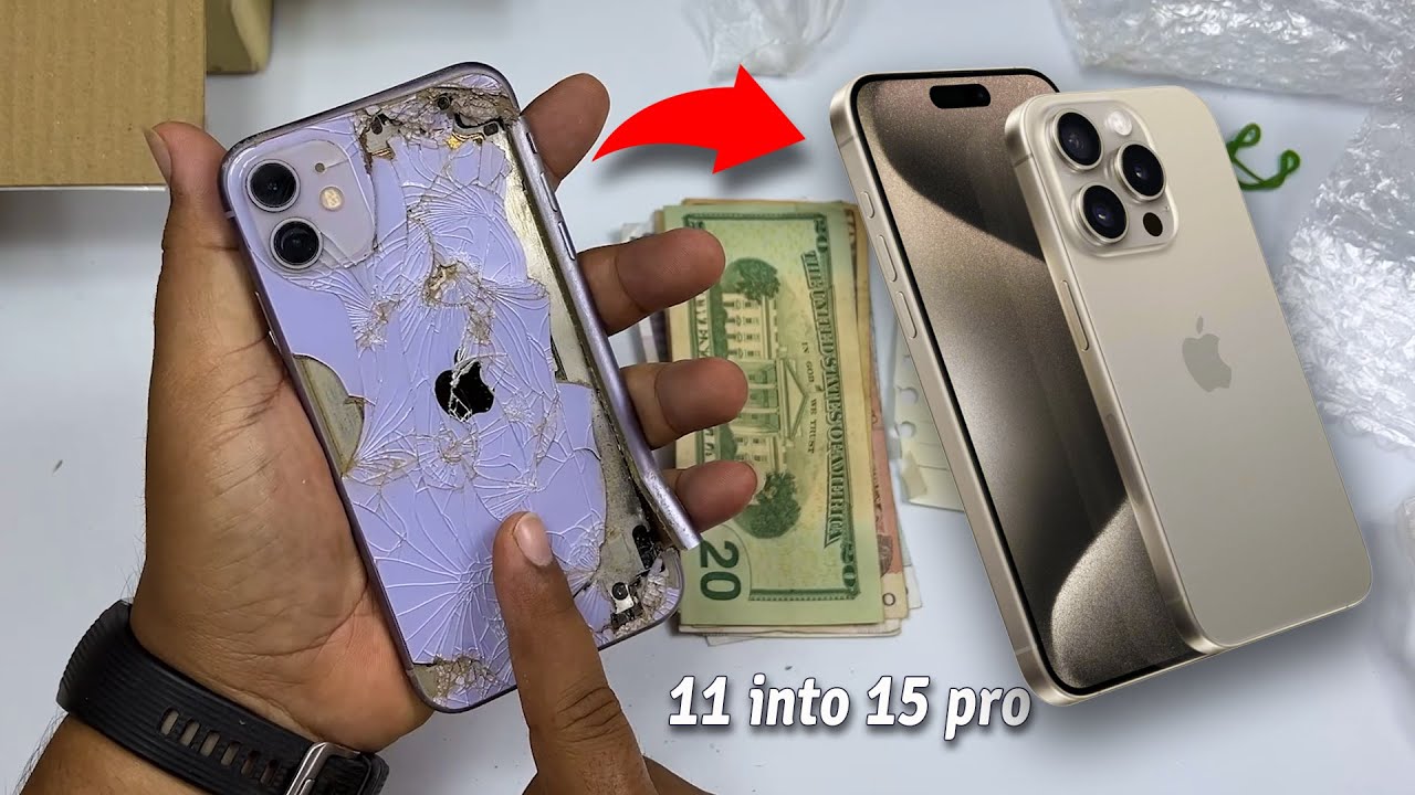Technical i Restore And Convert iPhone 11 into iPhone15 Pro !!