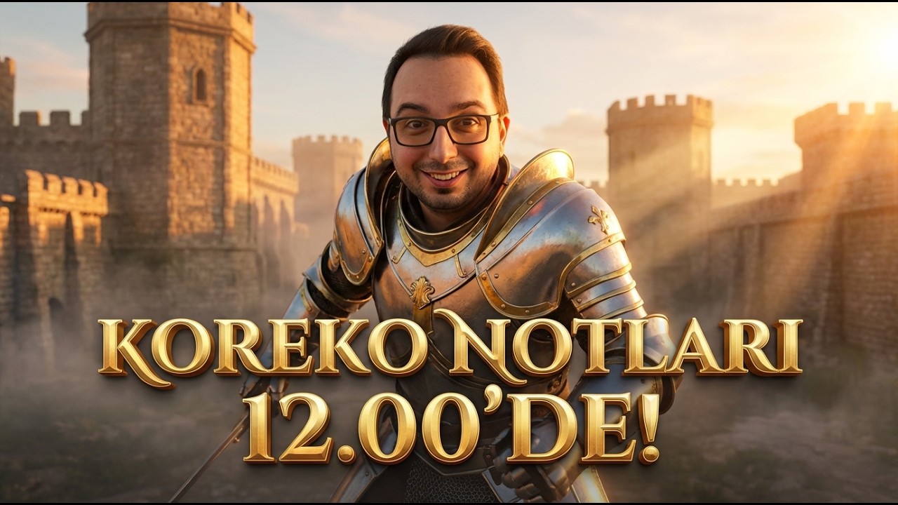 [OREADS] KOREKO NOTLARI 12.00'DE 1 SAAT 4K YAYIN! | KNIGHT ONLINE
