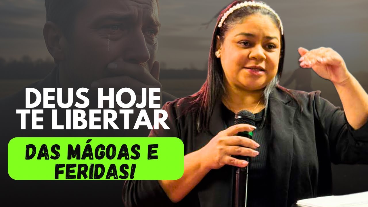 Deus hoje te libertar das mágoas e feridas. Para viver a verdadeira paz em Cristo Jesus!