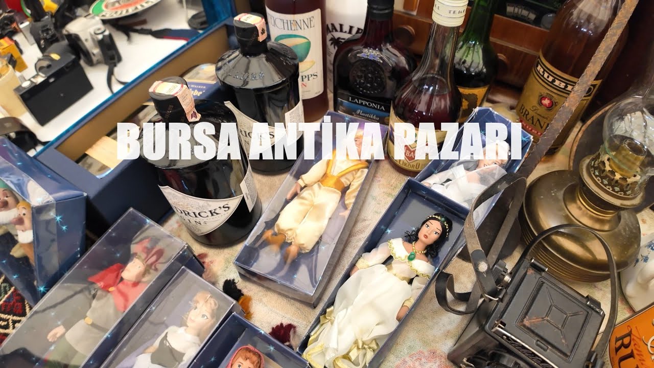 ANTİKA PAZARINI GEZDİK TEK PARÇADA TÜM TEZGAHLAR