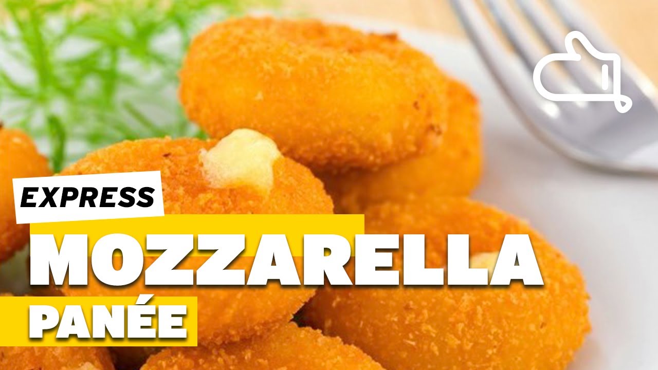 Mozzarella Panée ! Rapide et efficace !