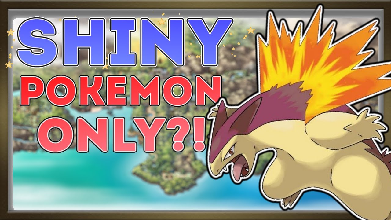 Beating Pokémon SACRED GOLD using only SHINIES! (No items, rom hack)