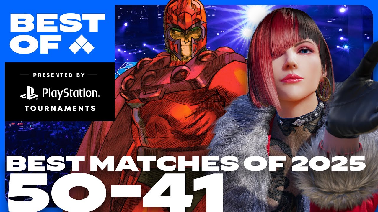 Evo’s Top 50 Matches of 2025: 50 - 41 | Presented By PlayStation Tournaments