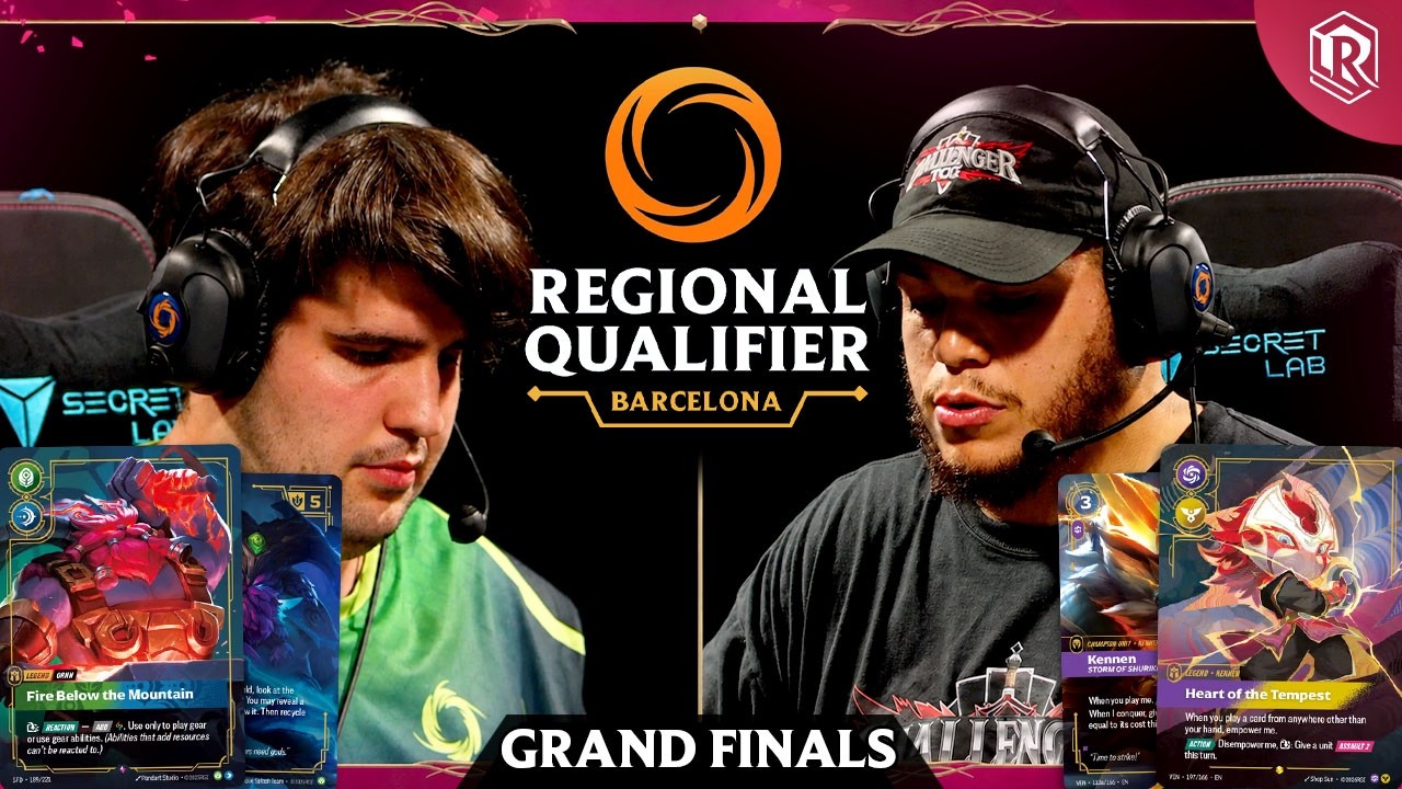 🏆 GRAND FINALS - Riftbound Regional Barcelona - Ornn vs Kennen