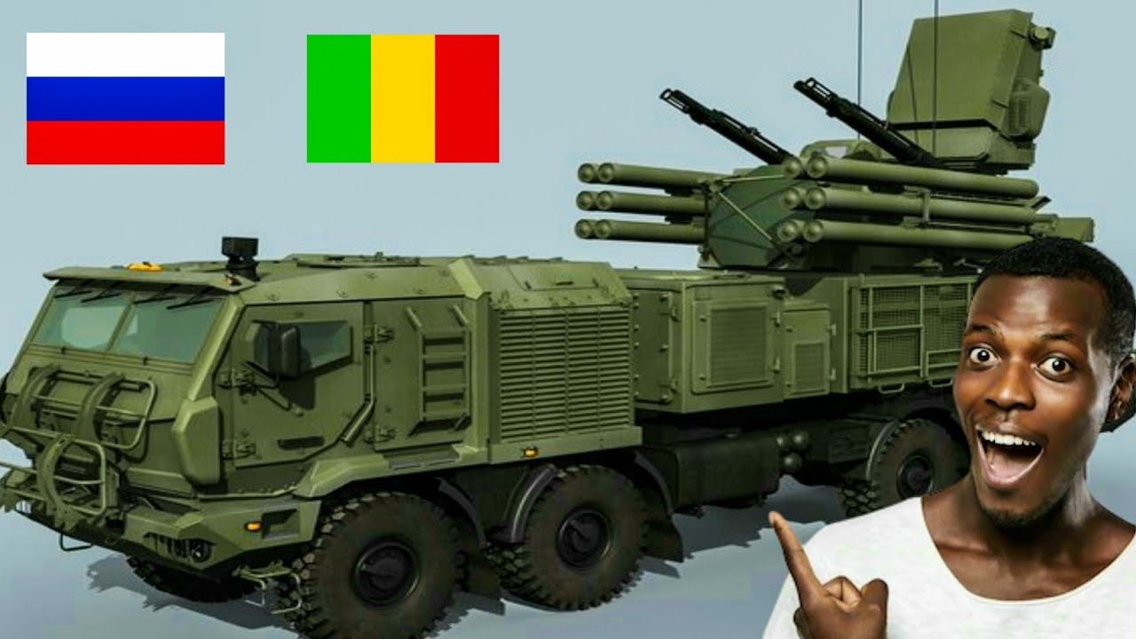 🇷🇺🇲🇱 Découvrez le Pantsir S1, une arme très puissante que la Russie a donné au Mali.