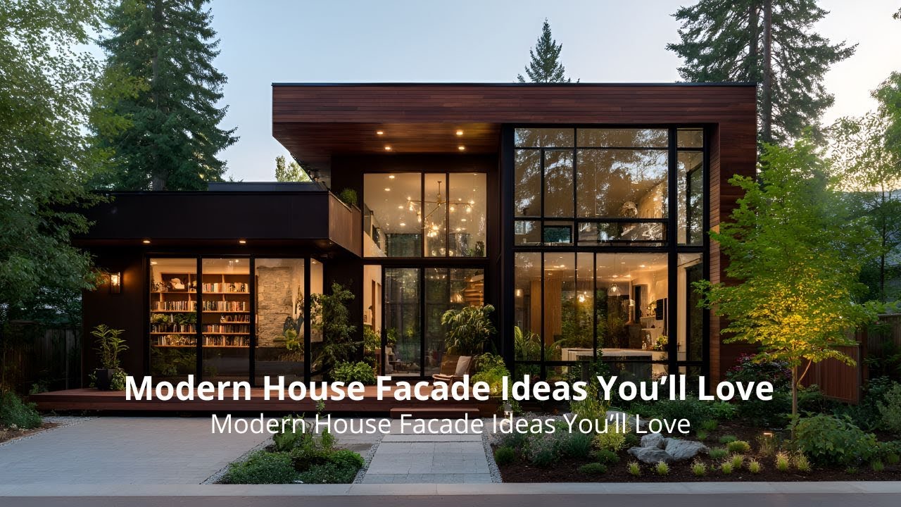 Modern House Facade Ideas You&rsquo;ll Love