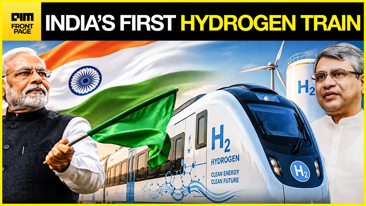 ALERT: India's First Hydrogen Train Launches July 17 -- PM Modi Flags Off at Jind