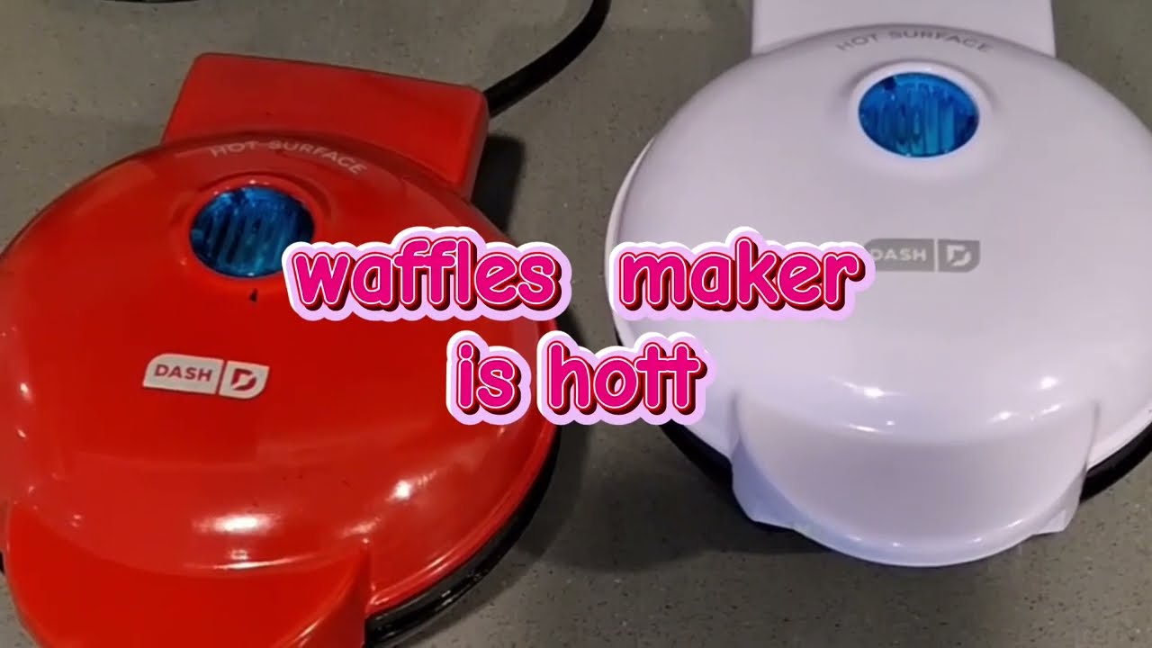 COME LETS MAKE SOME WAFFLES FOR BREAKFAST. 