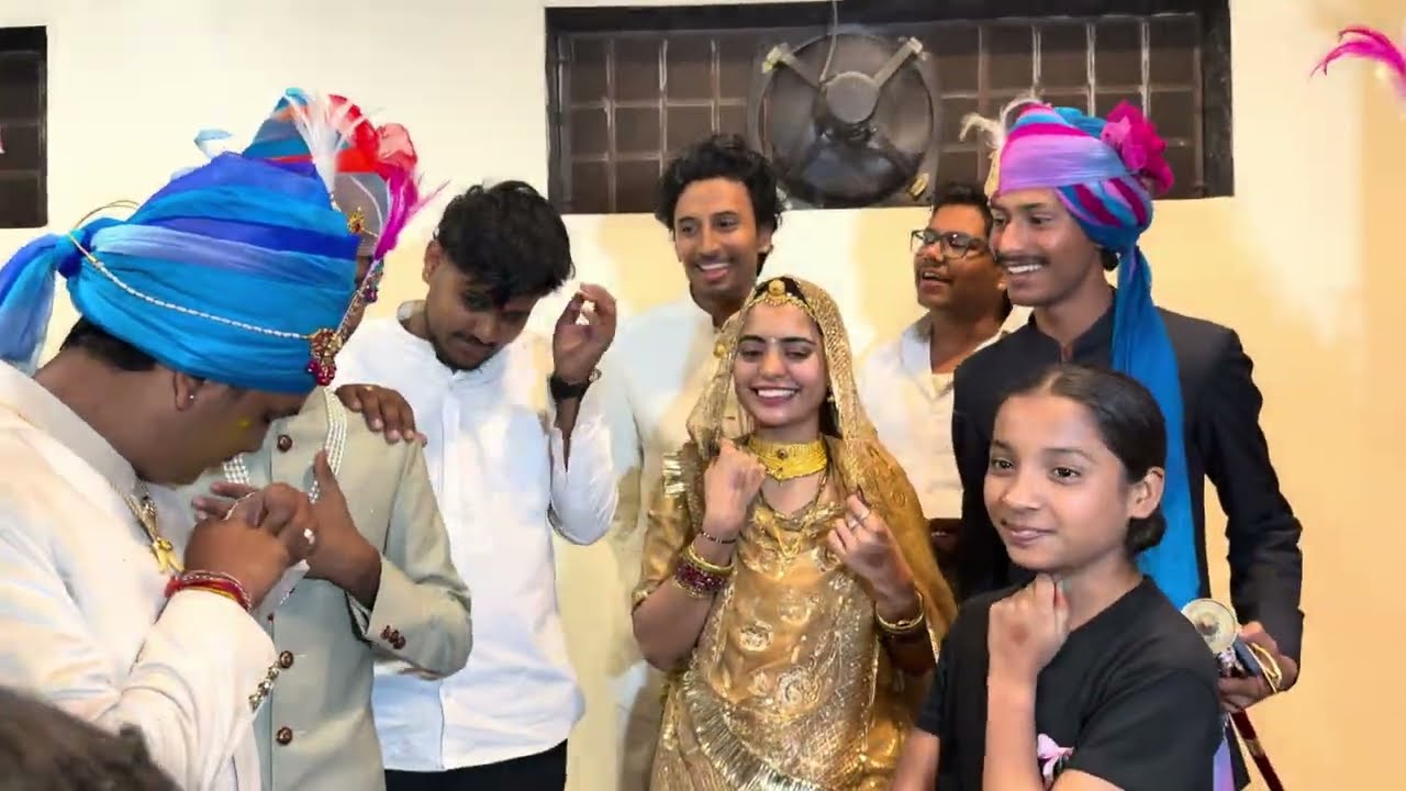Phere Wali Raat | Monu Ki Shaadi | Jute Chupane Ki Rasam | Rajasthani Wedding Vlog
