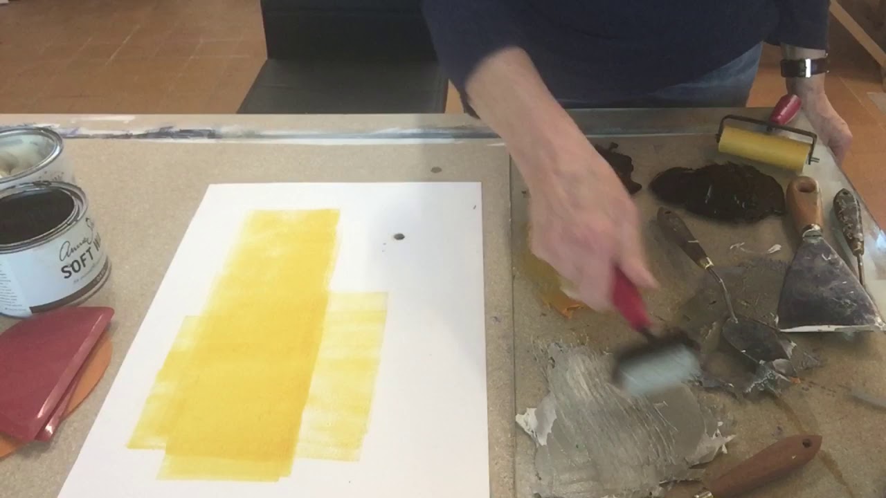 Kaltwachs - Malerei Teil 1