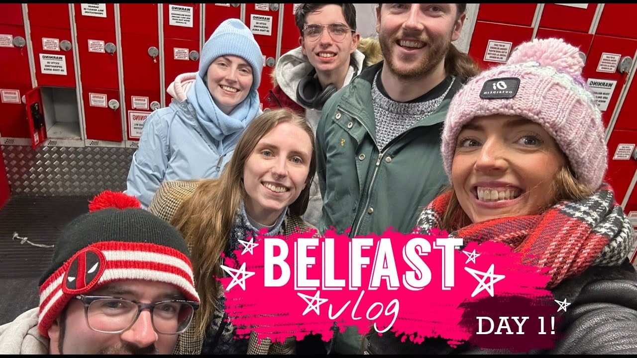 January Belfast Vlog | Day One | Travel Day & Dundonald Ice Skating